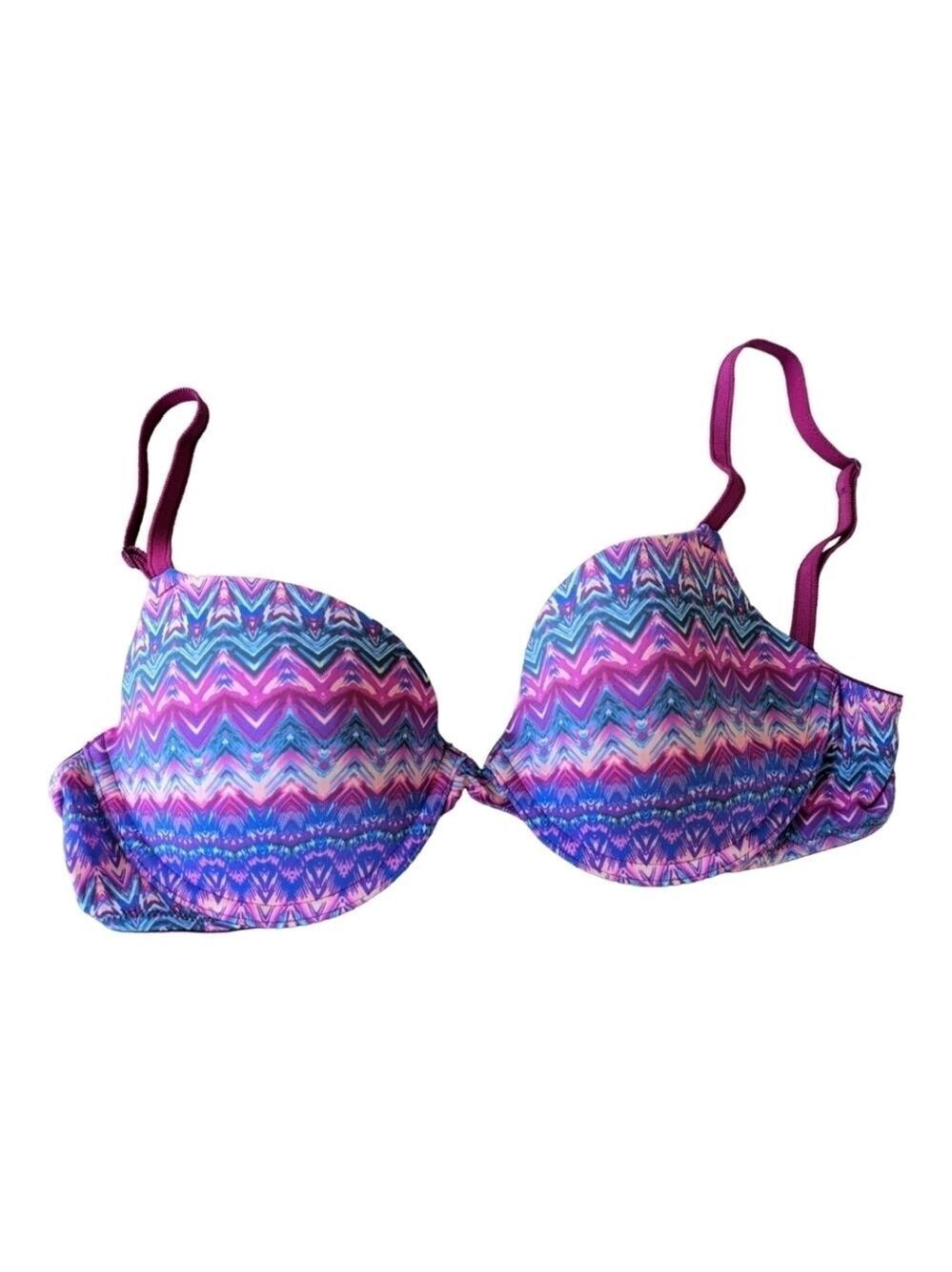 Victoria’s Secret PINK Wear Everywhere Demi Push Up Bra Size 34C